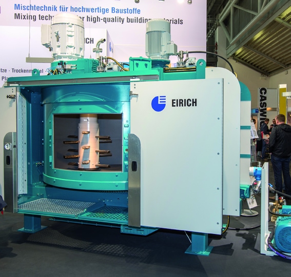 Eirich : Un nouveau malaxeur “à plat”