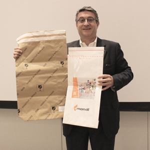 Mondi a été récompensé pour le MailerBag lors du Congrès Eurosac en mai dernier. [©Mondi]