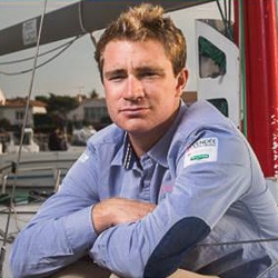 Sateco parraine le skipper Benjamin Dutreux.