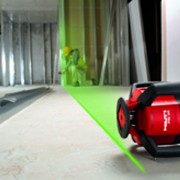 Le faisceau vert du nouveau laser rotatif PRI 36 de Hilti est quatre fois plus visible que les faisceaux rouges traditionnels.