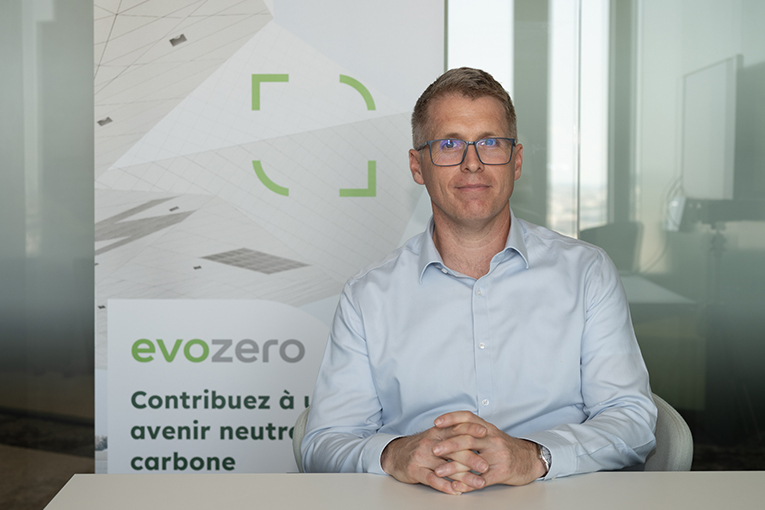 Romain Galmiche est le directeur performance commerciale bétons France d’Heidelberg  Materials et l’ambassadeur evoZero. [©ACPresse]