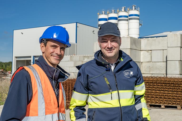 A2C Préfa – Progress Group. Benoît Guiberteau et Sébastien Straub.