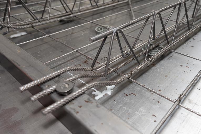 A2C Préfa – Progress Group. Raidisseurs métalliques.