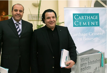 Carthage Cement : Un premier sac de ciment