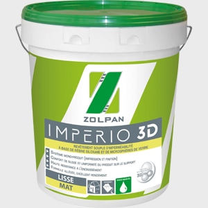 Império 3D, le dernier revêtement d’imperméabilité de Zolpan.