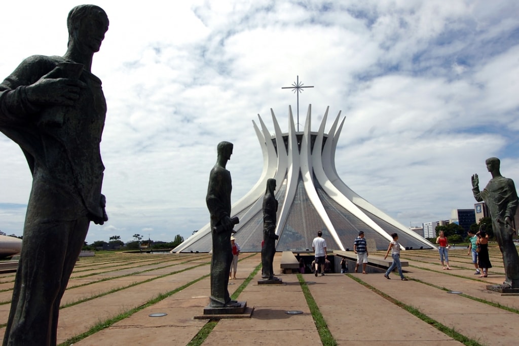 Brasilia (Brésil), Catedral metropolitana Nossa Senhora Aparecida de Brasilia.