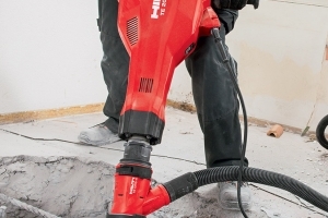 Le nouveau burineur d’Hilti de dernière génération TE 2000-AVR facilite l’utilisation et la maintenance, tout en évitant les TMS. [©Hilti]