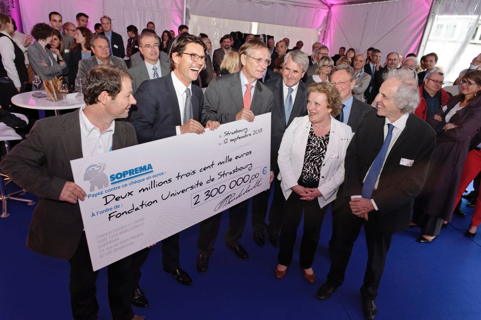 Soprema : Bienfaiteur universitaire