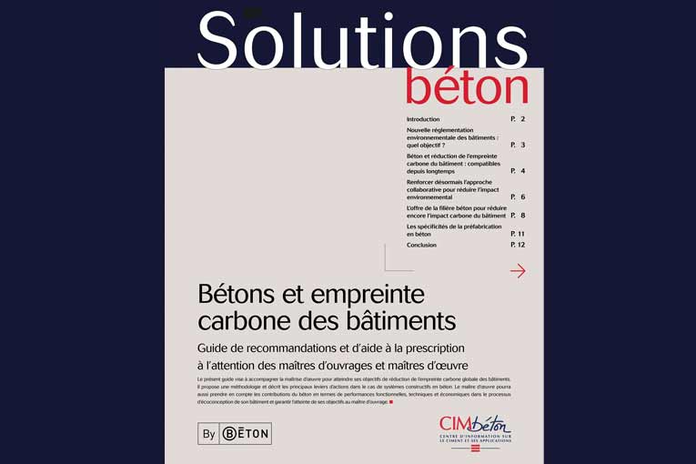 Ce numéro de Solutions Béton est téléchargeable sur www.infociments.fr/publications/batiment/solutions-beton  [©Cimbéton]