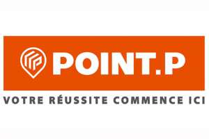 Le nouveau logo de Point.P, qui affiche “Votre réussite commence ici”, doit accompagner les nouvelles ambitions du groupe. [©Point.P]