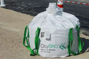 Depuis 2013, la vente des City Bag de LafargeHolcim a augmenté progressivement chaque année, jusqu’à atteindre un rythme régulier, avoisinant les 10 000 City Bag/an. [©LafargeHolcim]