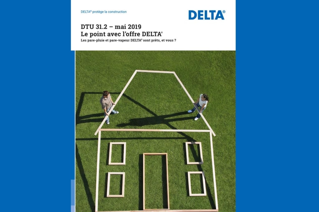 Delta propose une brochure permettant de se rendre compte des évolutions du DTU 31.2. [©Dörken]