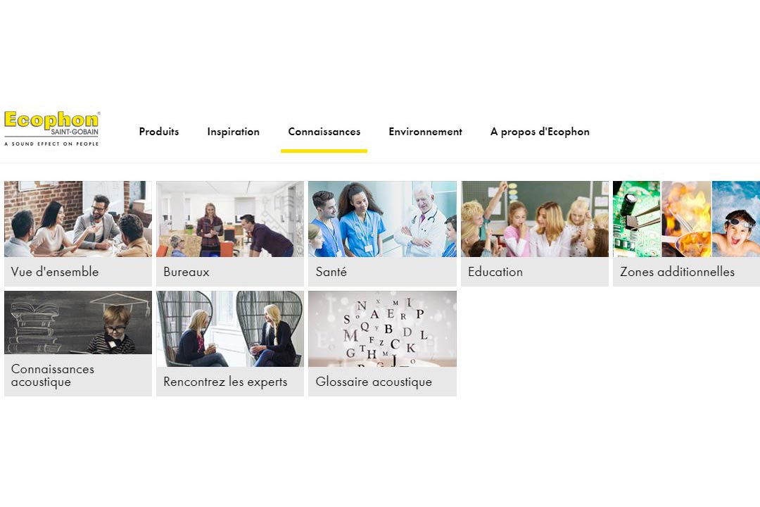 Ecophon : Pour tout connaître sur le bruit