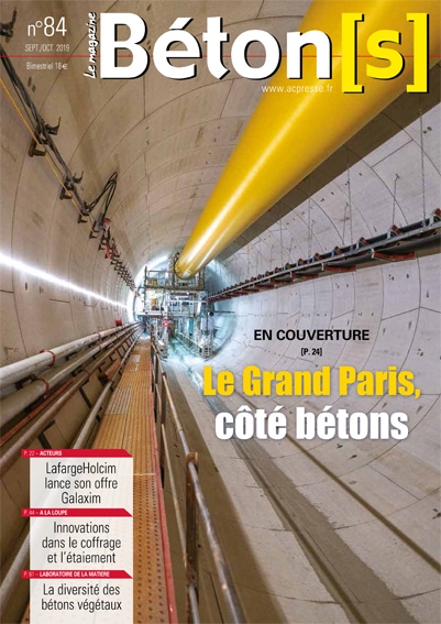 Béton le Magazine n°84 - Le grand Paris côté bétons