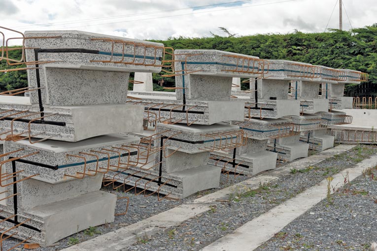 Eléments destinés à la construction d’une station d’épuration au Pays de Galles. [©ACPresse]