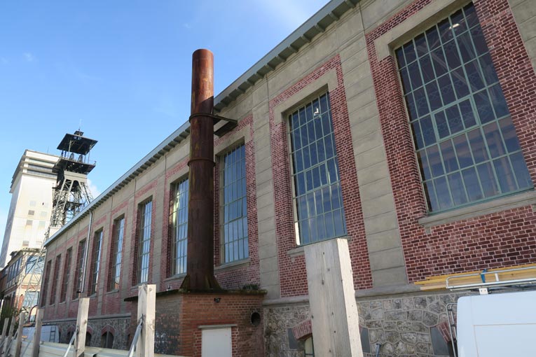 Le CD2E est installé à Loos-en-Gohelle dans les Hauts-de-France, dans les locaux d’une ancienne mine. [©Caroline Kim] 