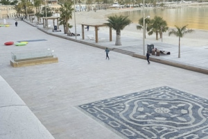 L’esplanade des Sablettes, à Menton a été remise au goût du jour. [©Birco]