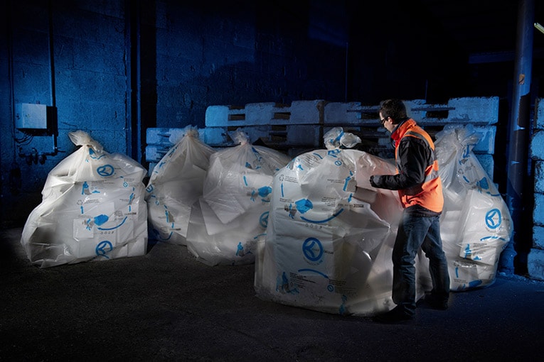Knauf lance Knauf Circular, un service de collecte et de recyclage du PSE. [©Knauf]