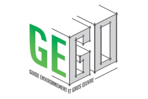 Logo du Guide environnemental du gros œuvre.