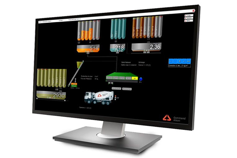 L’interface graphique est une des composantes du logiciel Conactive Process.