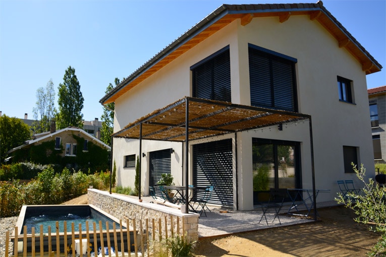Le co-fondateur de Femat s'est offert une maison passive, à Ecully, près de Lyon. [©Soprema]
