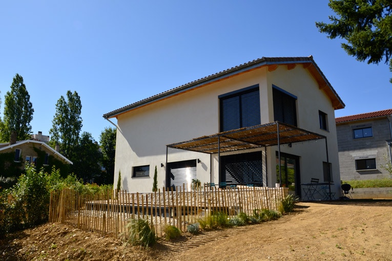 Un des objectifs du chantier de cette maison passive était de faire en sorte que la maison soit parfaitement étanche et ventilée. [©Soprema]