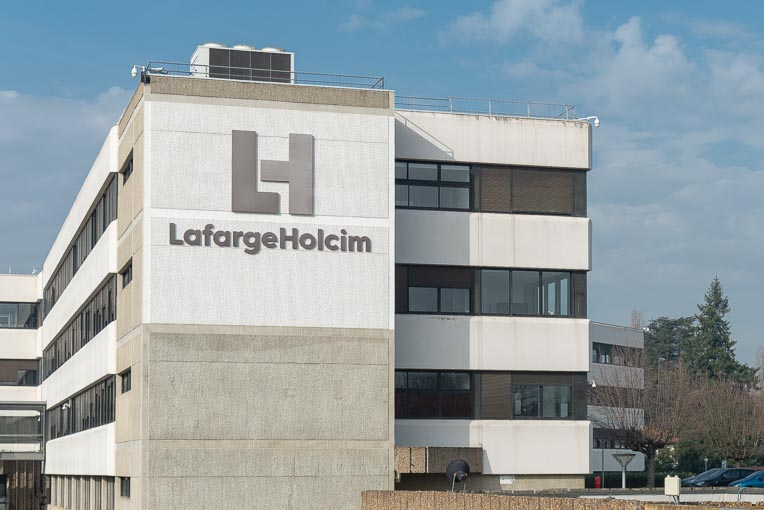 Siège du Laboratoire de recherche du groupe LafargeHolcim, à l’Isle-d’Abeau (38). 