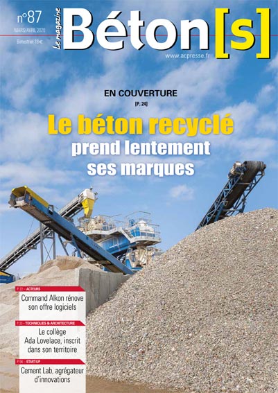 Bétons le magazine 87- Bétons recyclés