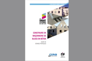 Le Cérib et la Fib annoncent, sur leur site respectif, la publication du guide pratique “Construire en maçonnerie de blocs en béton”. [©DR]