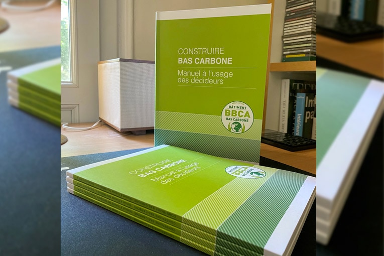 L’association BBCA publie “Construire bas carbone, manuel à l’usage des décideurs”. [©Association BBCA]