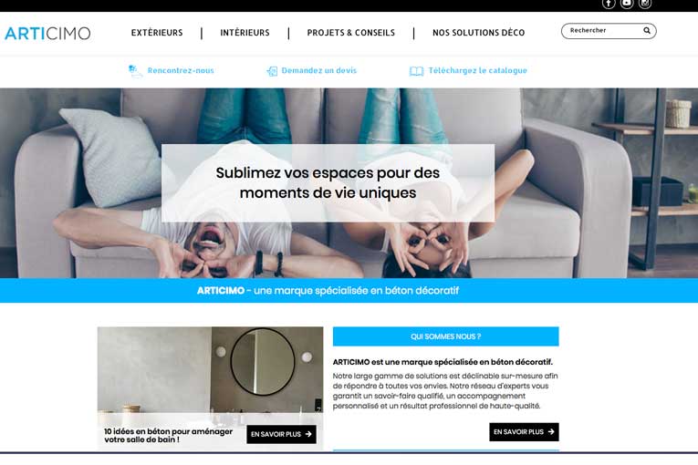 Le site www.articimo.fr ambitionne d’accompagner les particuliers et les professionnels en recherche d’idées. [©DR]