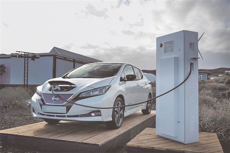 GCC a fait le choix du véhicule électrique, même si les véhicules à motorisation thermique restent majoritaires. [©Nissan]