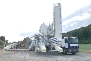 Mallet TP a fait le choix d’Imer pour sa première centrale à béton. [©Mallet TP]