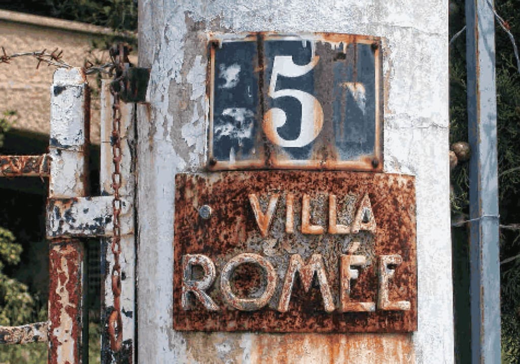 Devanture de la Villa Romée