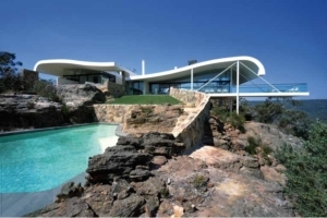 Réalisation de Berman House, située à Joadja, en Nouvelle-Galles du Sud (Australie). [©Eric Sierins]