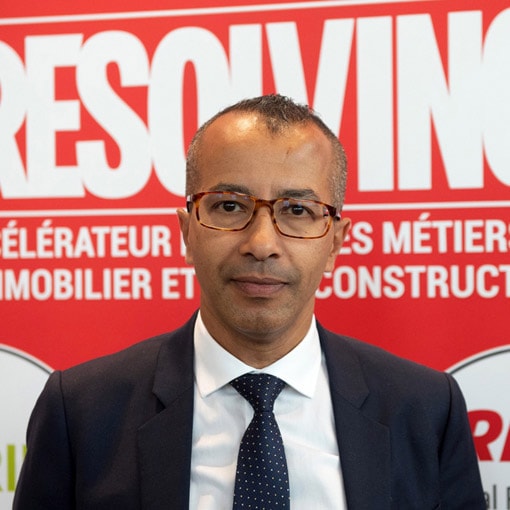 Hakim Fagoul, directeur France de Resolving, nous explique les modalités du contrat-contrat signé avec Paris-Ouest Construction. [©Resolving]