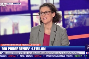 Emmanuelle Wargon affirme que le Pinel devrait continuer jusqu'en 2022. [©BFM TV]