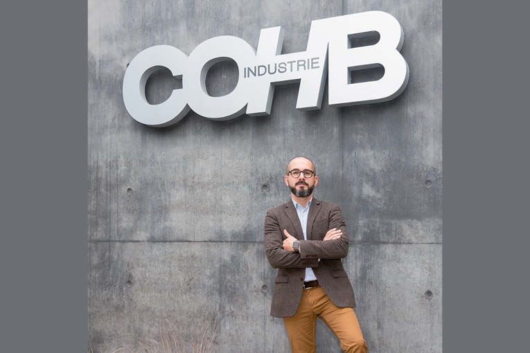 Valentin Druais, président de Cohb Industrie.  [©ACPresse]