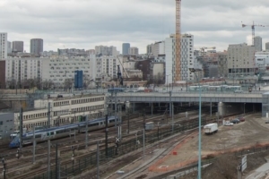 Voies ferrées de la ligne C du RER et menant à la gare d’Austerlitz, à Paris. [©ACPresse]