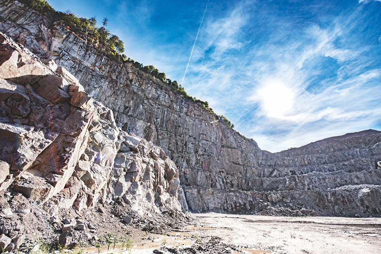 RöhrigGranit est avant tout spécialisé dans les granulats de granite et de pierre dure. [©RöhrigGranit]