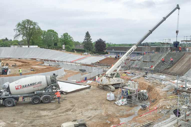 La sécurité des toupies sur chantier dépend en premier lieu des conditions d’accès.  [©Garandeau]