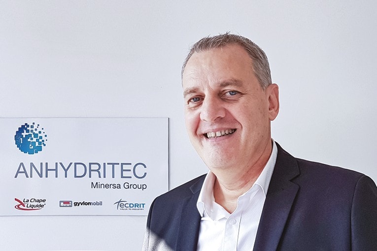Francis Augustin, directeur marketing et commercial Europe d’Anhydritec. [©Anhydritec]