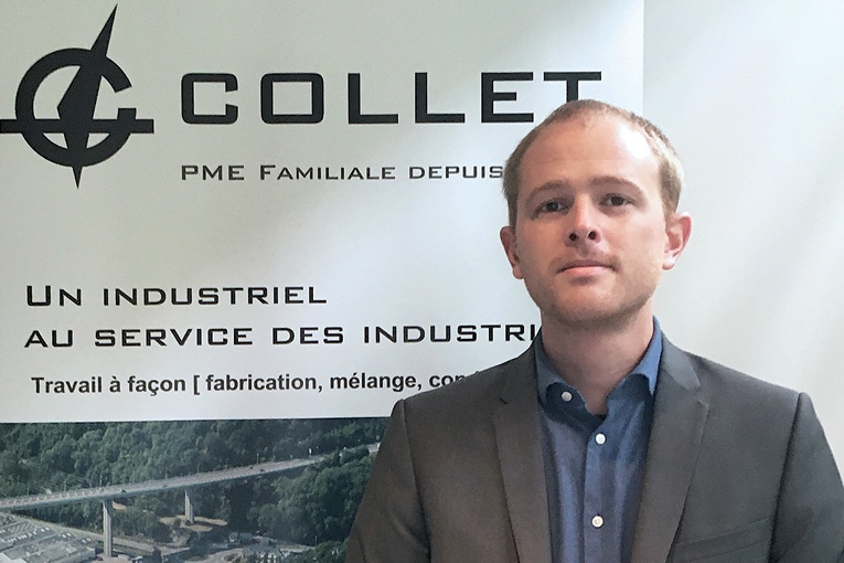 Grégoire Collet représente la 4e génération de la famille à la tête de l’entreprise éponyme. [©Collet]