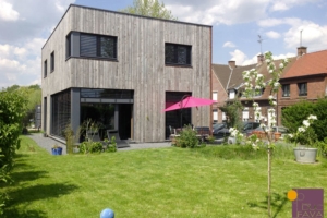 Maison passive à Bray-Dunes (59). [©Vincent Delsinne]