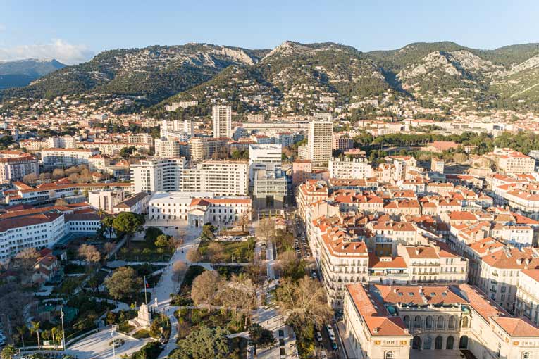 Le label Eco quartier a été décerné au quartier Chalucet à Toulon. [©Lisa Ricciotti - Corinne Vezzoni et Associés]