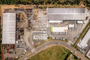 Le site de production de NC Préfa se concentre sur un terrain de 3 ha et compte 4 500 m2 de surfaces couvertes. [©NC Prefa]