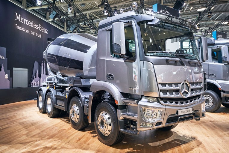En 2019, Daimler a livré un total d’environ 500 000 camions et bus dans le monde. [©Daimler]