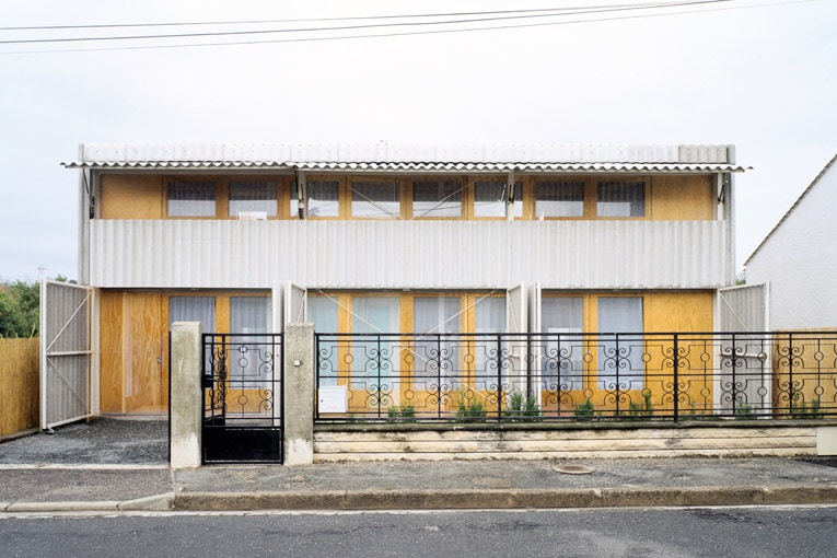 La maison Latapie réalisée à Floirac, près en Bordeaux en 1993. [©Philippe Ruault]