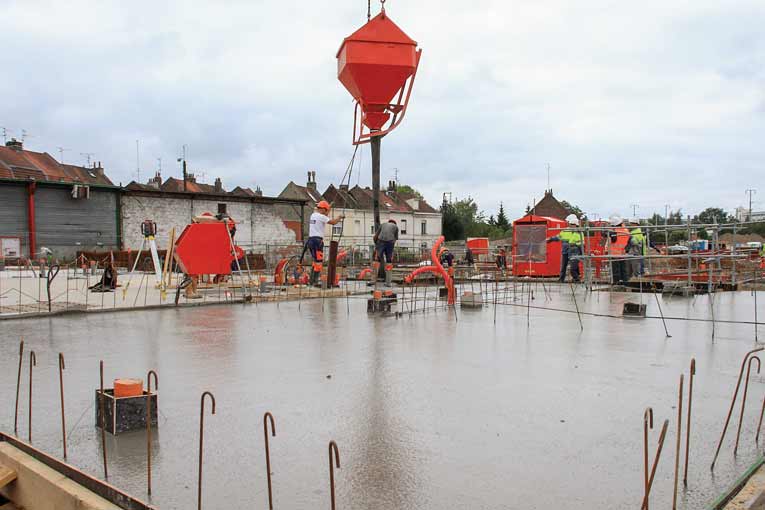 Le béton Hydratium dispose d’une cure intégrée.  [©Cemex]