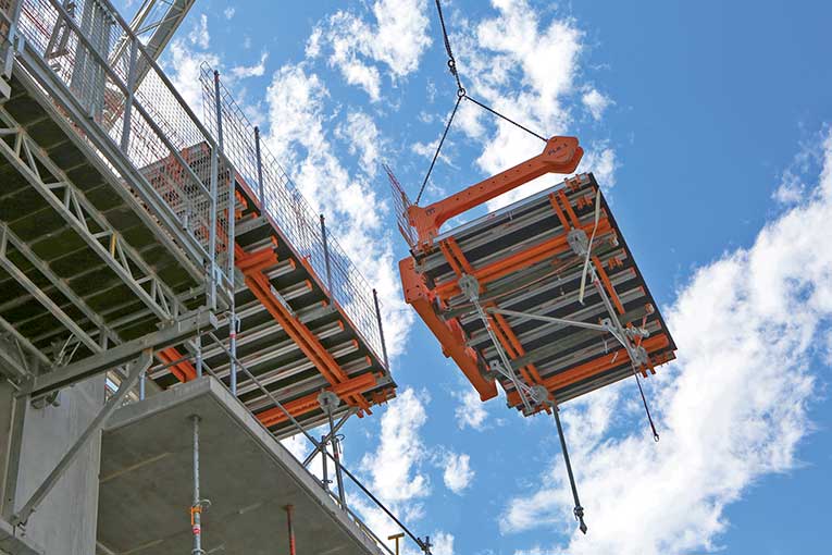 La TopDalle d’Alphi est particulièrement adaptée pour la réalisation de balcons coulés en place.   [©Alphi/Eric Perret]